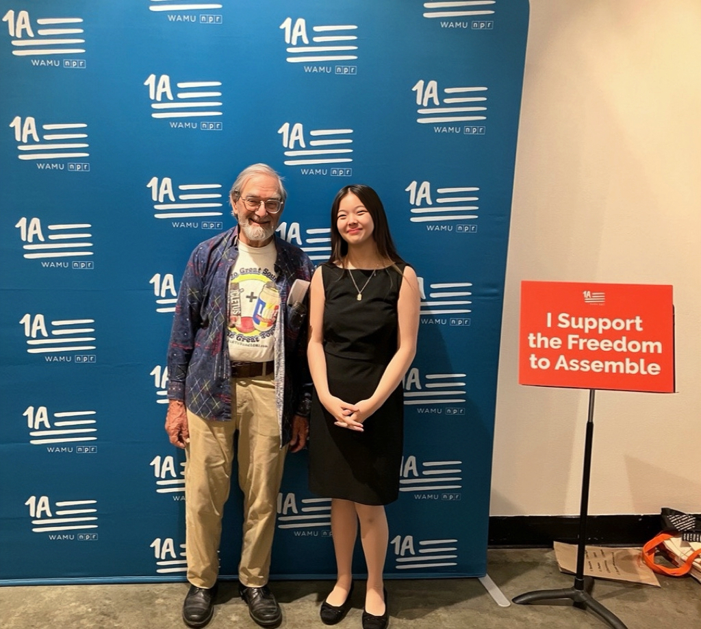 Mira at a WAMU / NPR 1A event